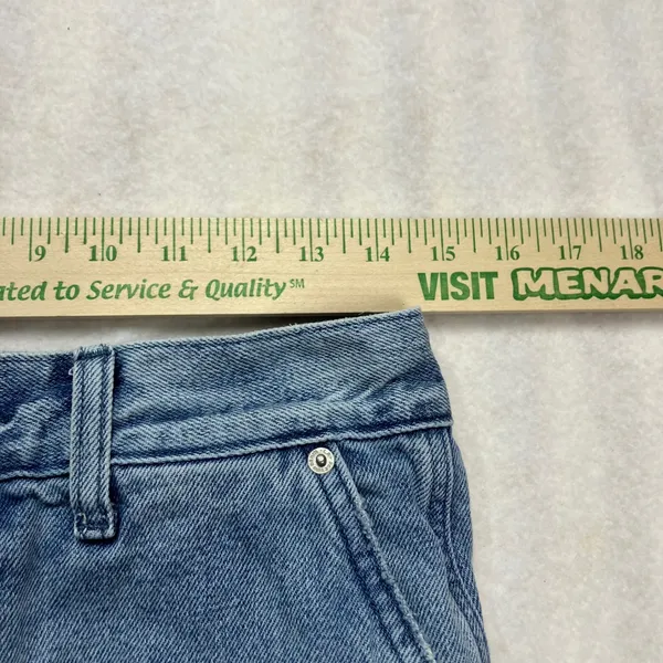 Pacsun Baggy Carpenter Jeans Light Wash Denim Women's Size 28x30‎ - Image 13