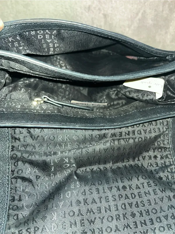 Kate Spade New York Pratt Street Small Rianne black pebbled leather crossbody - Image 11