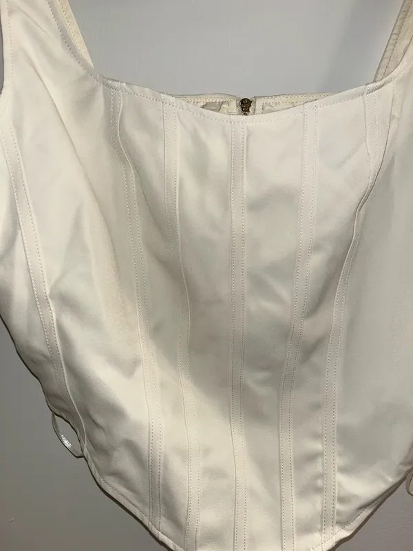 Sincerely Jules White Corset Top - Image 2