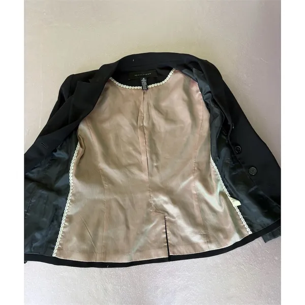 Apostrophe Women's Black Blazer Jacket‎ Size 14 - Image 4