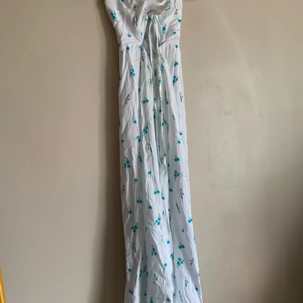 Anthropologie Show Me Your Mumu Dress Floral White Women Size S Formal Wedding - Image 3