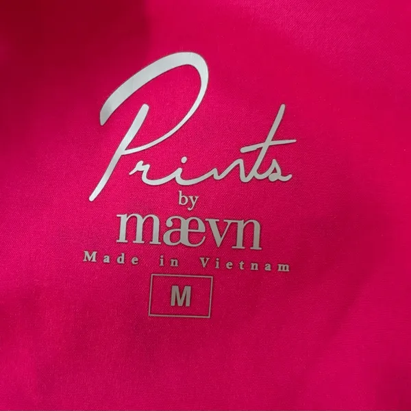 NWT Maevn Pink, Cure, Hope Breast Cancer Awareness Scrub Shirt Top - Image 5