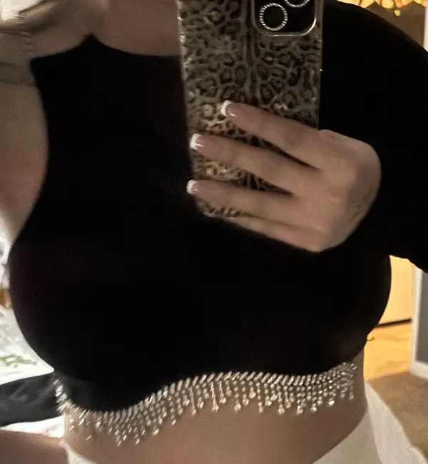 Zara Rhinestone Top - Image 3