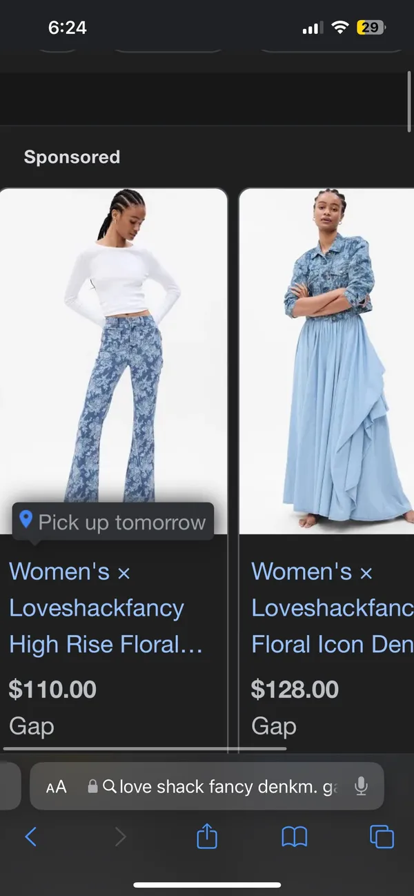 Love Shack Fancy X GAP Denim Set - Image 5