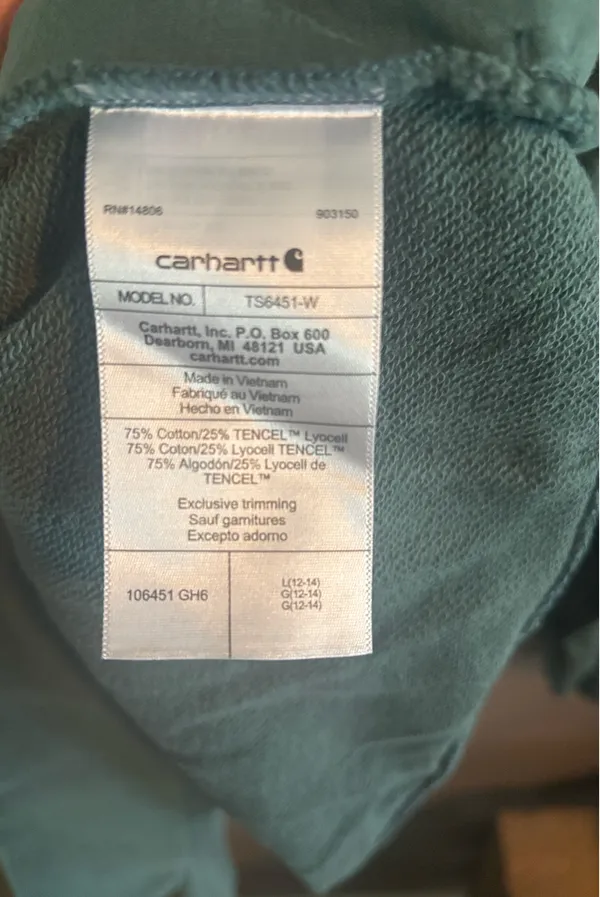 Women’s Carhartt 1/4 zip  - Image 4