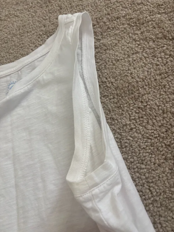 Southern tide Sun farer collections women’s sleeveless tank top white - Image 5