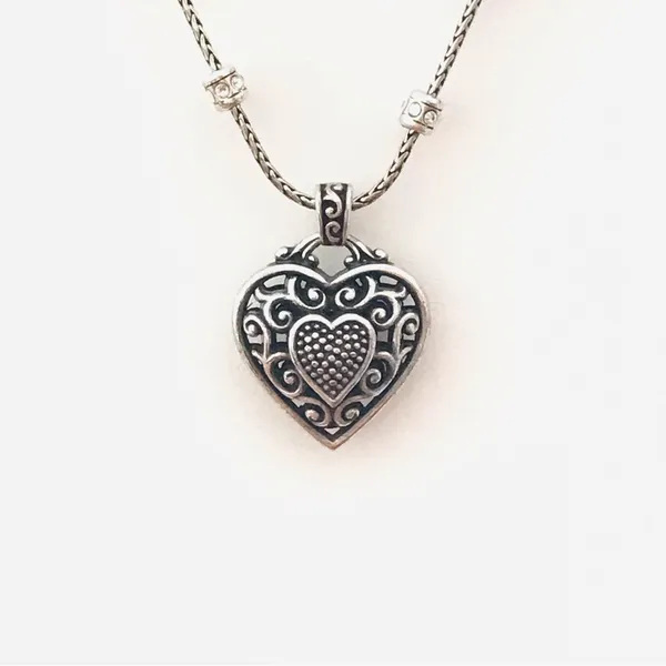 Brighton Heart Necklace Pendant is Reversible - Image 2