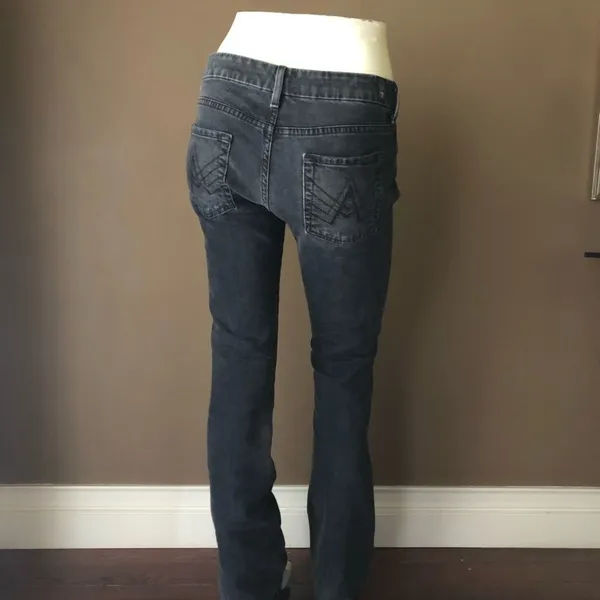 7 For All Mankind Black Jeans Bootcut - Image 4