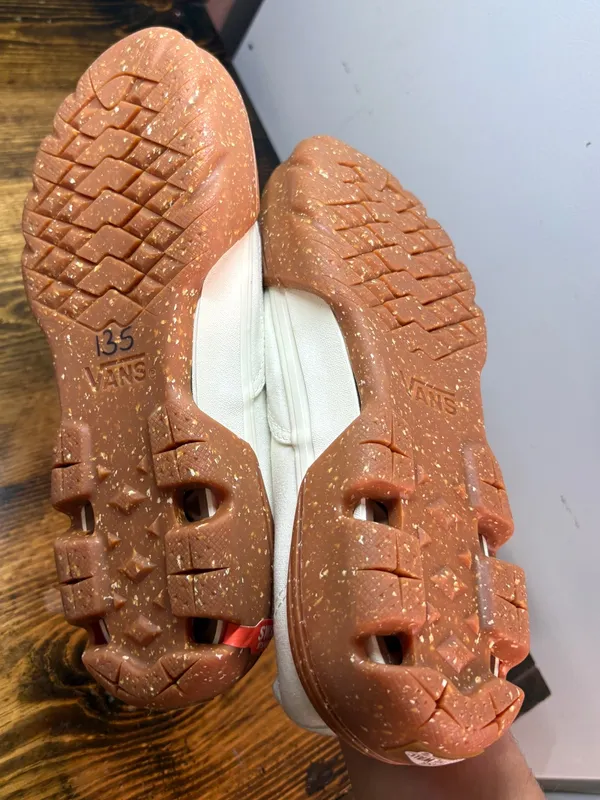 Vans White‎ Anaheim Factory Modular Swap It Speckled Gum Shoes M7.5/W 9 - Image 9
