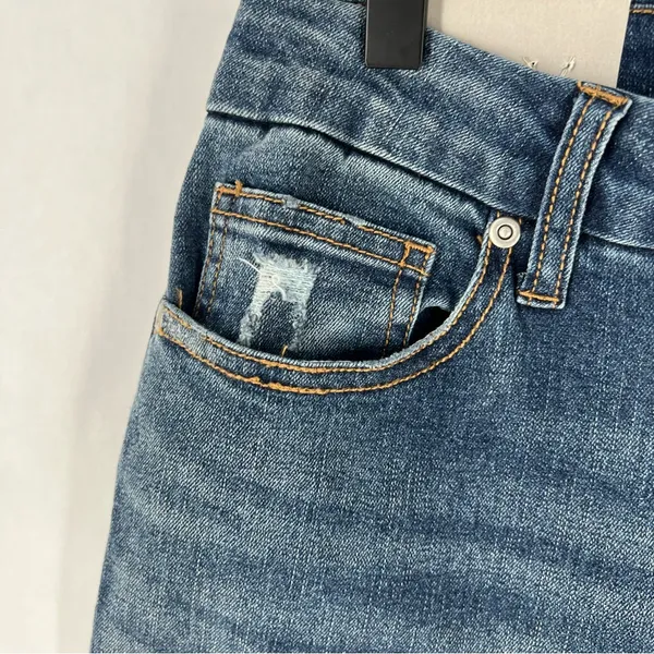 Harper Heritage Core Stretch Ripped Distressed Knees High Rise Skinny Jeans‎ - Image 5