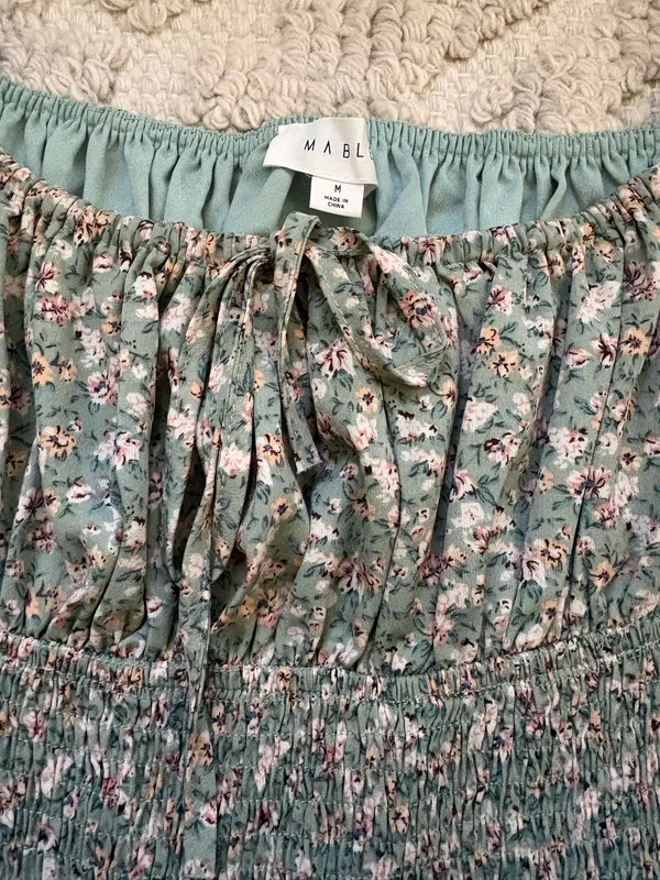 Spring Dress! Green Size M - Image 3