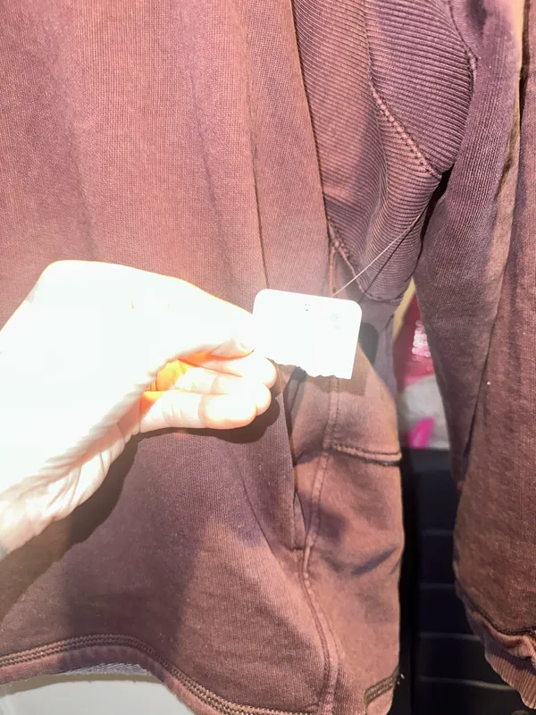 NWT FREE PEOPLE Work It Out Pullover - Black Walnut - Image 8