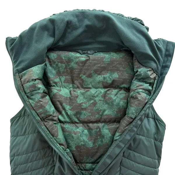 Lululemon Fluffin Awesome Vest Fuel Green Size 6 Goose Down Puffer Ski Outdoors - Image 6