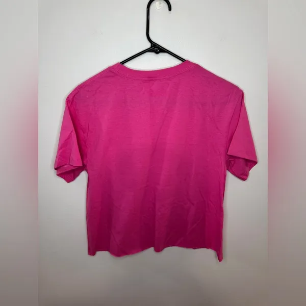 Barbie Pink Varsity Cheer Graphic T-shirt - Image 6