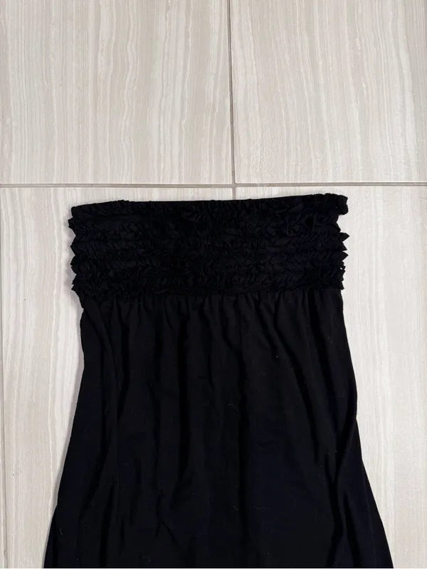 Xhilaration Strapless Ruffle Maxi Dress - Image 2