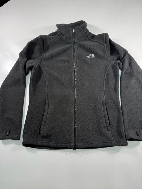 The North Face Dark Gray Teddy Jacket - Image 2