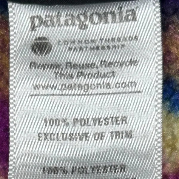 Patagonia Synchilla Snap-T Fleece Pullover‎ Women's Small Multicolor Geometric - Image 10