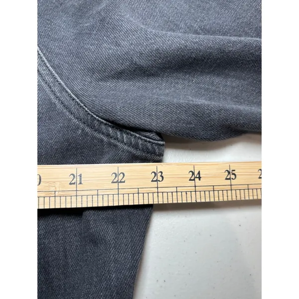 Own. NWT Black Denim Boiler Suit | Snap Front Coverall Jumpsuit | Size 16R - Image 7