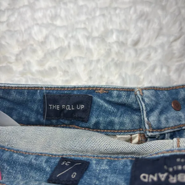 Lucky Brand Women's Light Blue Jean Shorts - Image 4