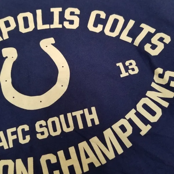 {S} Nike Indianapolis Colts AFC Division Champ Tee - Image 4