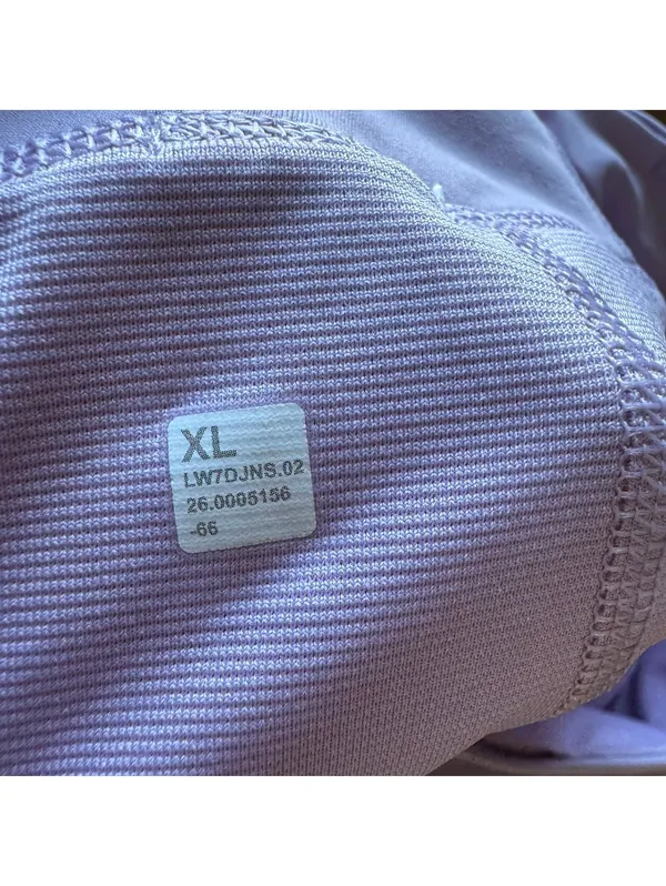 Lululemon Speed Up Short High Rise 2.5” Mesh Vent Lilac Play Size XL/Size 12 NWT - Image 6