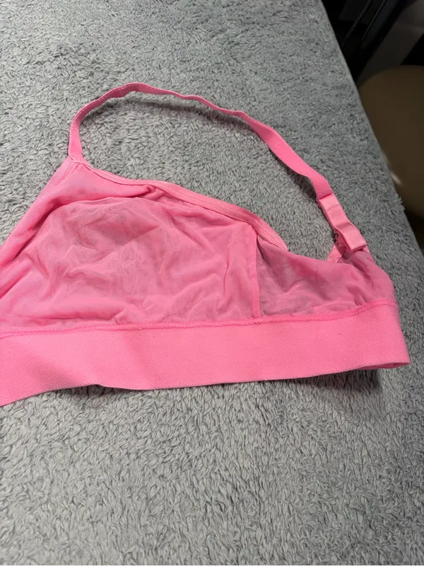 Parade Pink Wireless Mesh Bralette XL - Image 12