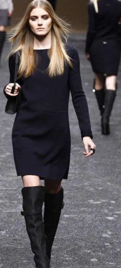 Milan Runway high knee boots Fall 2011 size 38 - Image 3