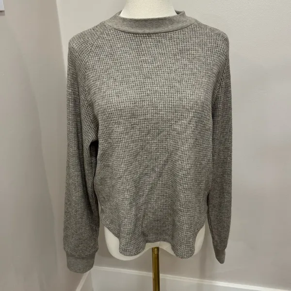 Madewell‎ wafflestitch sweater Medium - Image 2