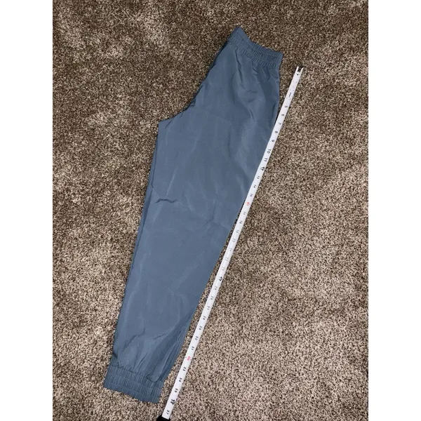 Mono B Women's Blue Jogger Pants S Drawstring Elastic Waist Pockets - Image 4