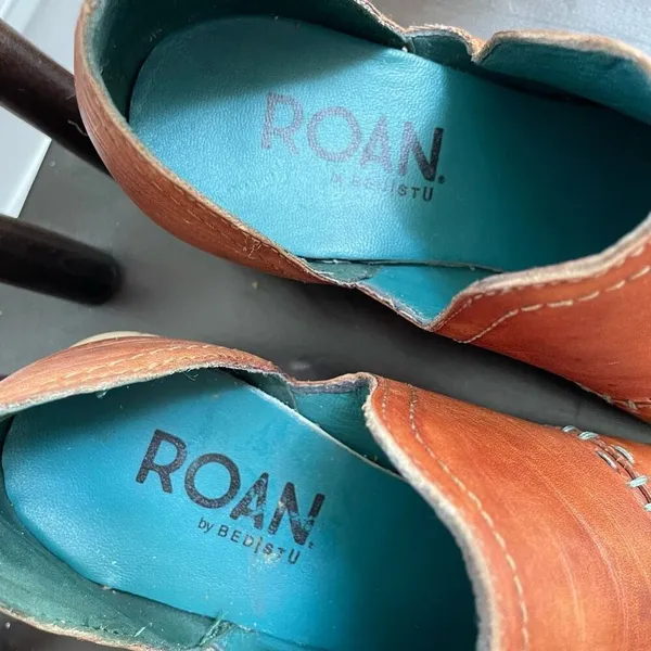 Roan Bed Stu Gaze Oats Pecan Western Ankle Boots 6.5 - Image 8