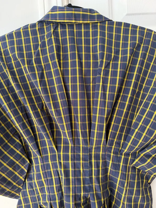 Anthropologie The Tobie Plaid Mini Shirt Dress by Exquise, Size LP - Image 14