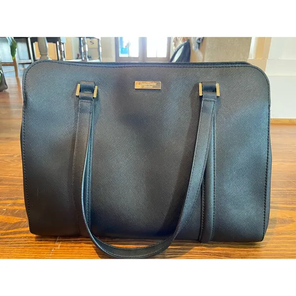 Kate Spade Newbury Lane Miles Black Saffiano Leather Tote Shoulder Bag - Image 3