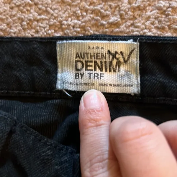 Zara black high rise jeans 2‎ - Image 6