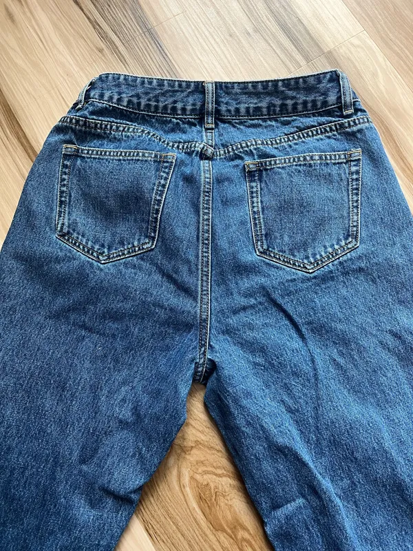 Button up jeans Blue Size M - Image 3