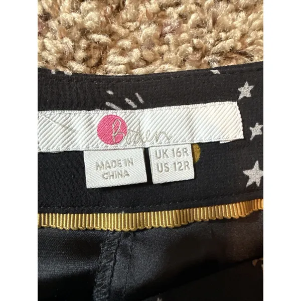 Boden Women's Frome Whimsical Celestial Midi Skirt US 12R Witchy Moon Stars - Image 3
