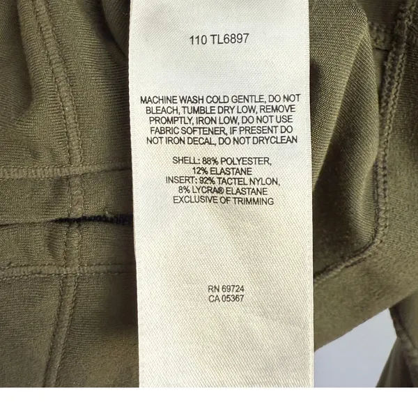 Columbia Titan Lite women's size M Hooded Full Zip Jacket Olive Green Athletic‎ - Image 5