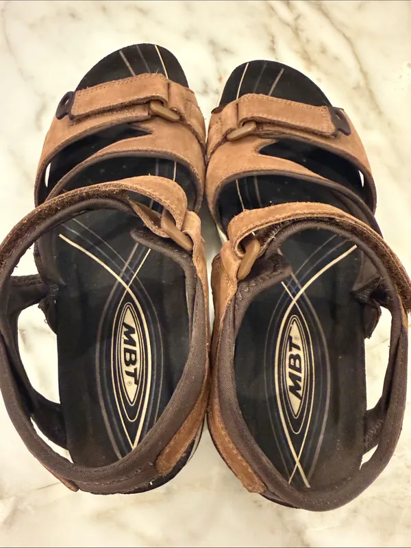MBT Brown Leather Multi - Image 3