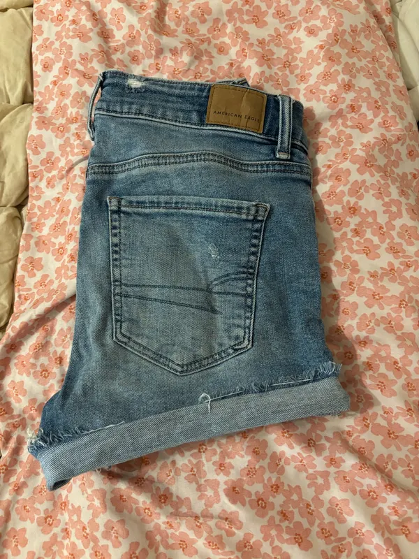 American Eagle jean shorts  - Image 2