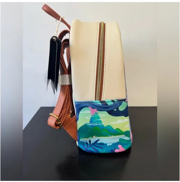 *Loungefly Disney Peter Pan Wendy and Mermaid Lagoon Mini Backpack - Image 3