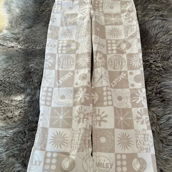 H&M Patterned Twill Pants - Image 9