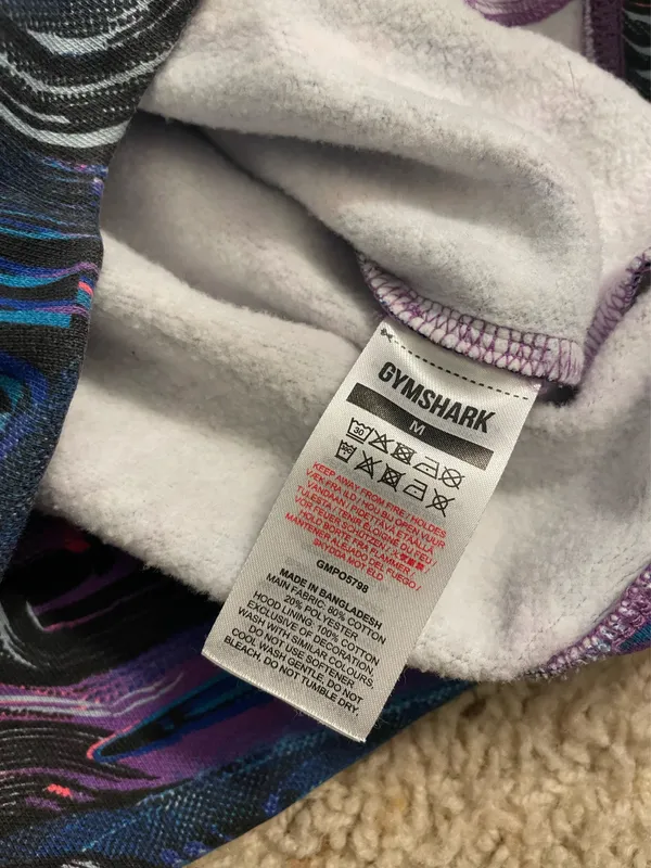 Gymshark Colorful Graphic Hoodie - Image 5