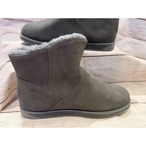 EMU Australia Gray Tasman Mini suede ankle boots Women’s Size 8 - Image 2