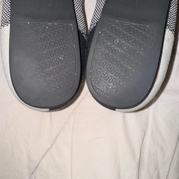 Rothy's Black and Gray Slip-On Flats - Image 6