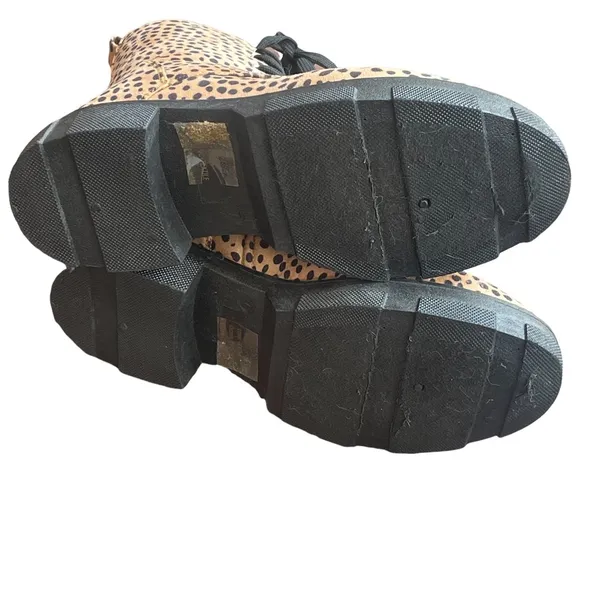 Olivia Miller  Normie leopard print combat boots - Image 11