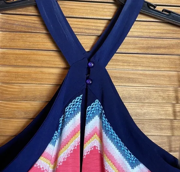 NWT Trixxi Halter Maxi Dress Size L - Image 8