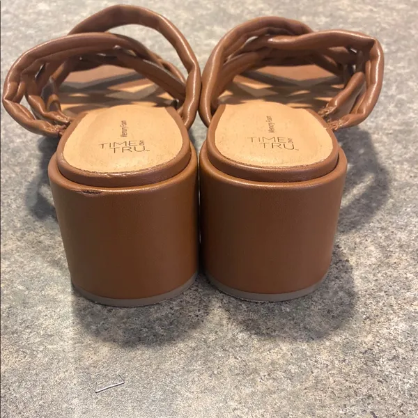 Time and Tru Tan Braided Mules - Image 4