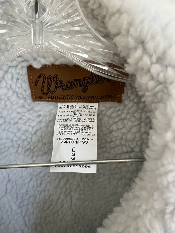 Wrangler western vest vintage - Image 3