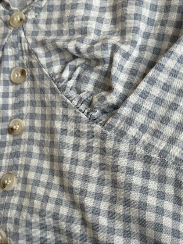 Paper Crane Gingham Crop Top Size Small Preppy Coquette Boho Twee Dainty - Image 8