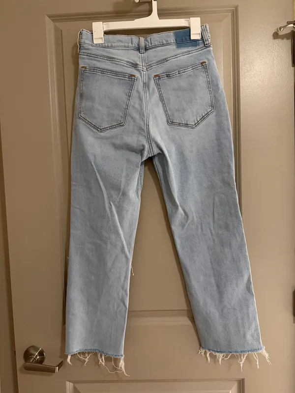 Abercrombie Jeans Ultra High-Rise Ankle Straight - Image 3
