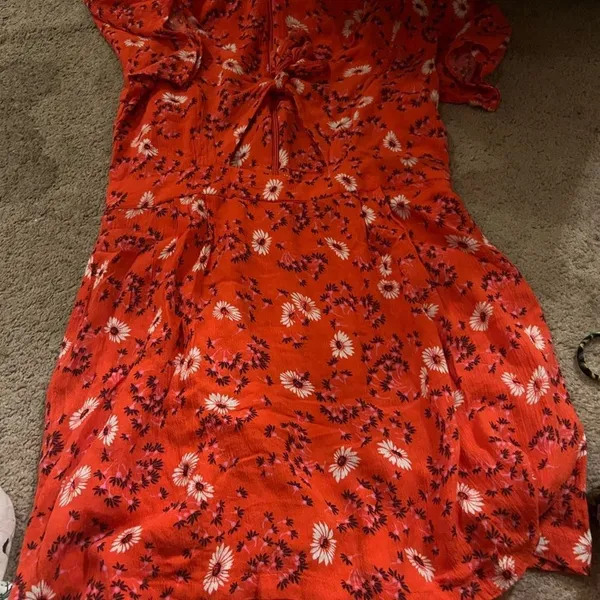 Free People Jinx Floral Mini Dress Romper Size 4‎ - Image 9